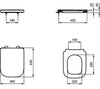 Asiento con tapa - Ideal Standard