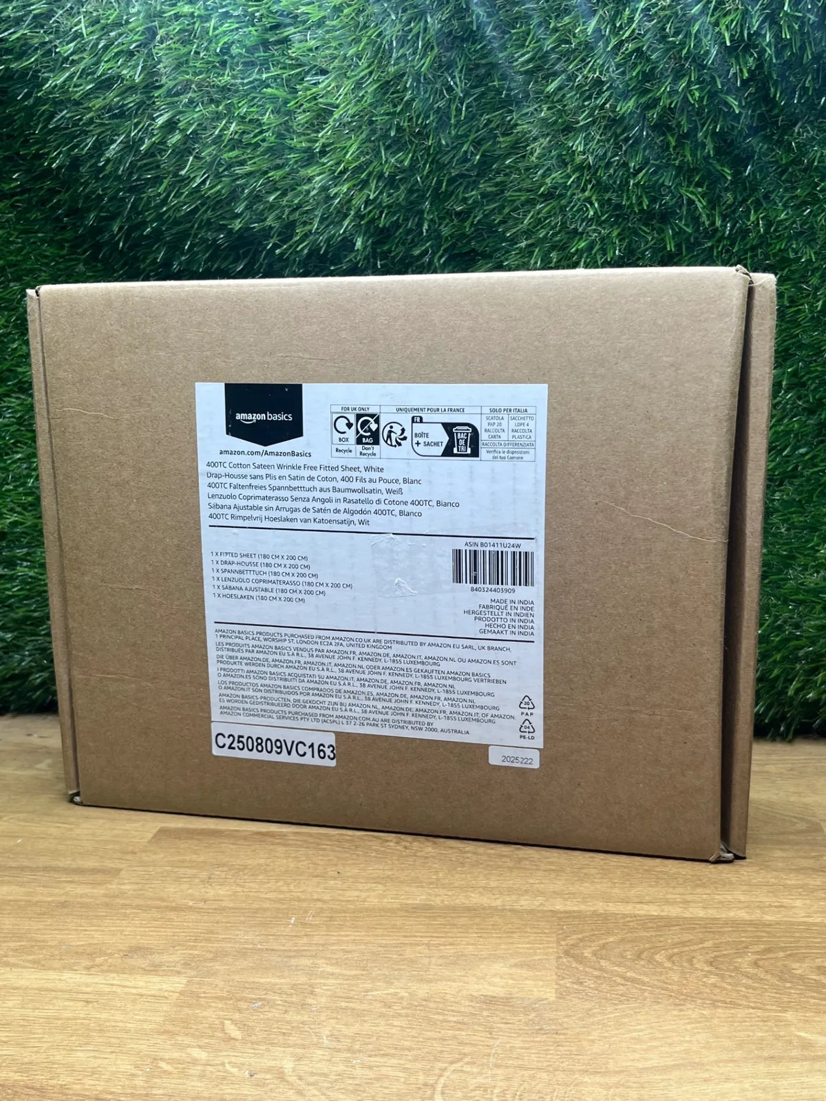 Sabana Bajera Ajustable Amazon Basics