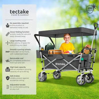 Carrito de jardín y playa