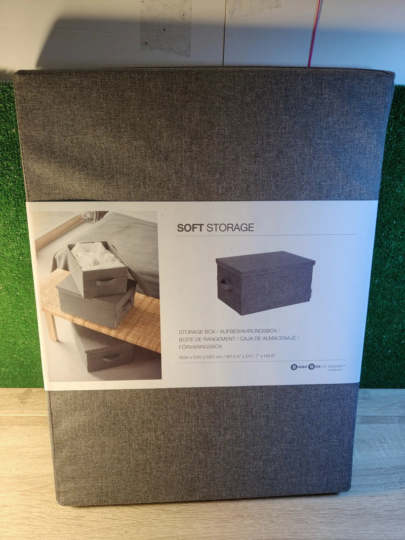 Caja de almacenamiento con tapa Bigso Box of Sweden