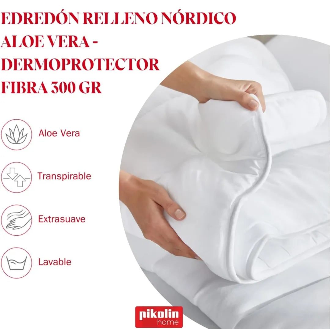Edredón nórdico de fibra aloe vera - Pikolin