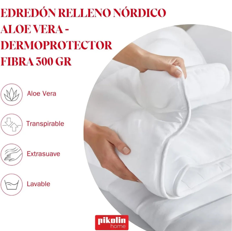 Edredón nórdico de fibra aloe vera - Pikolin