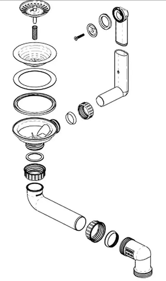 Juego de desagüe y desbordamiento