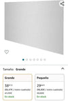 Compactor - Vajillero mural, Plata, 50 x 0.2 x H.9