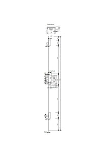 Tesa Assa Abloy 2230L33AI Cerradura Multipunto