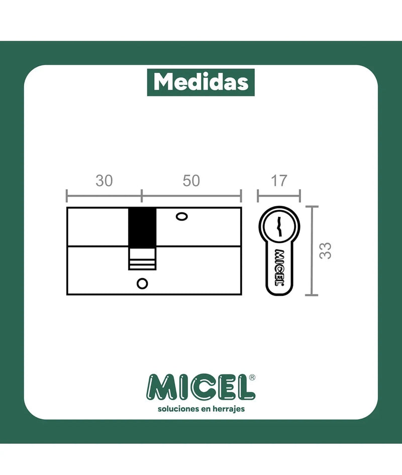 Cilindro de Seguridad 13102 MICEL