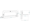 Barrera para cama Lionelo