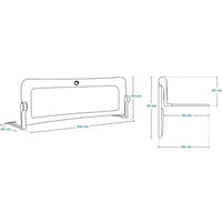 Barrera para cama Lionelo