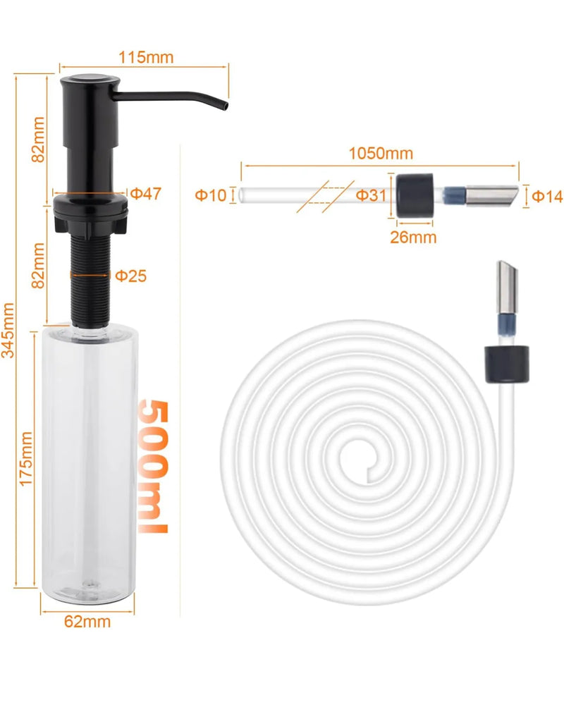 Dispensador de Jabón de Cocina Ibergrif