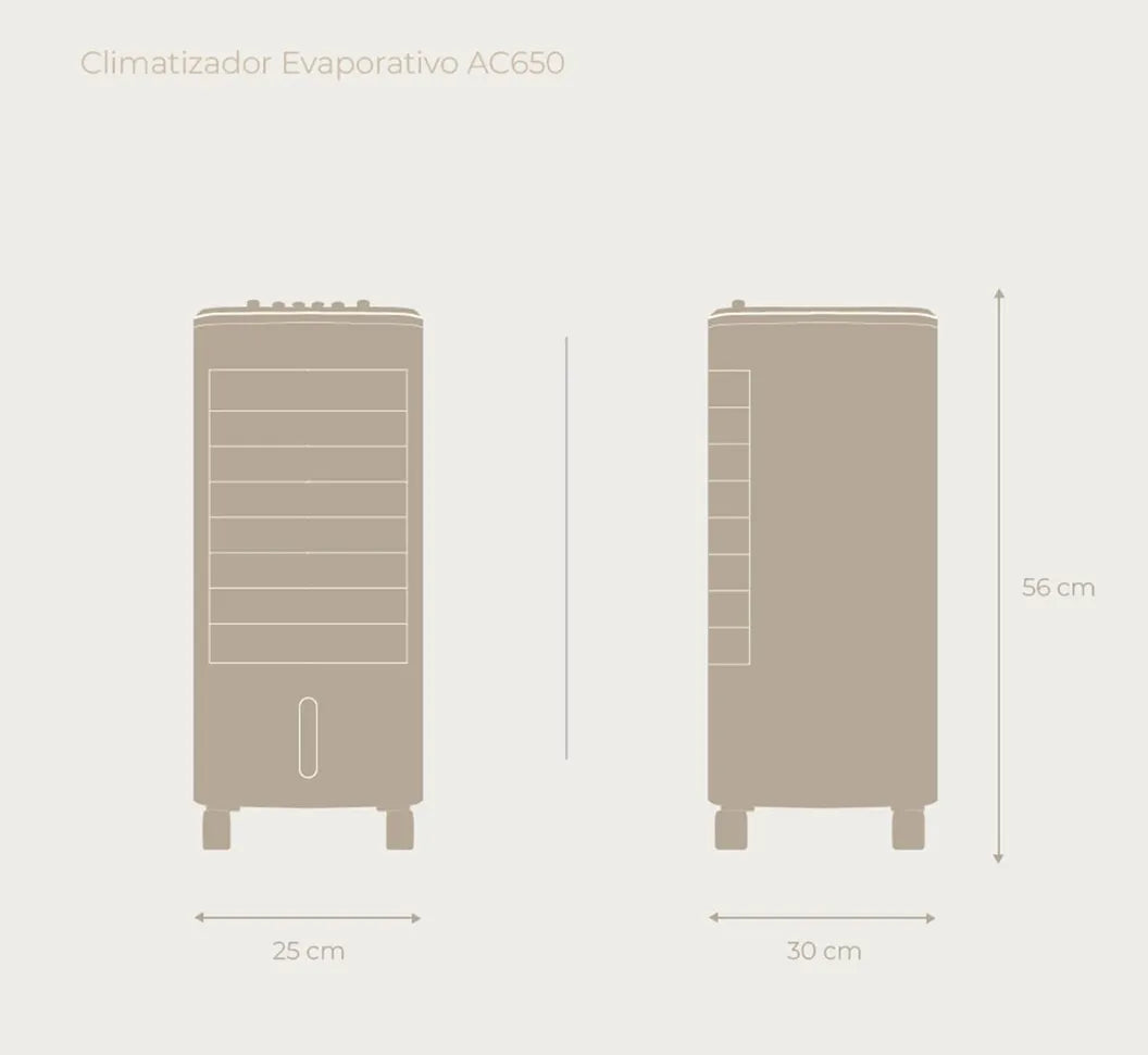 Ventilador evaporativo - EVVO