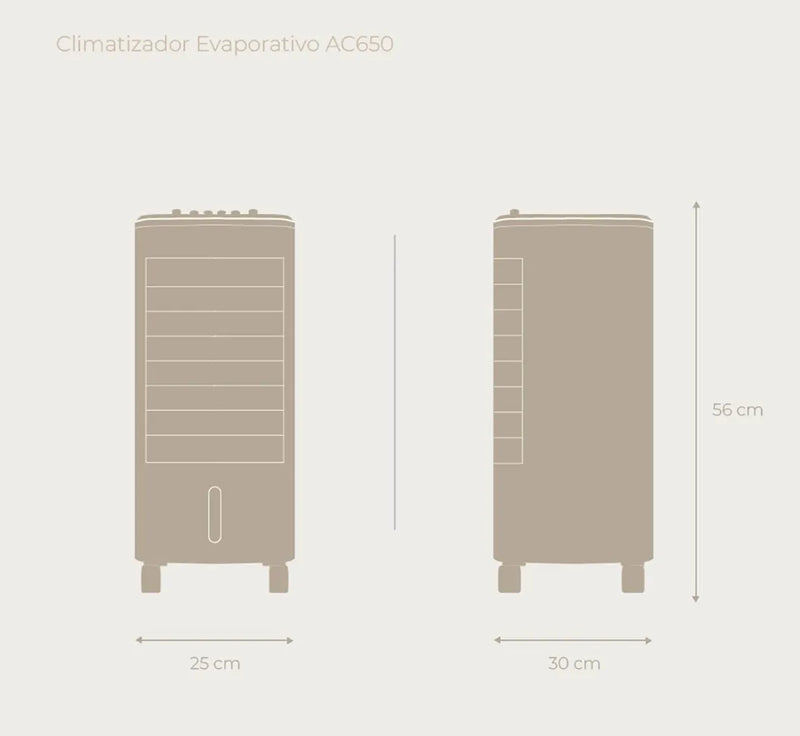 Ventilador evaporativo - EVVO