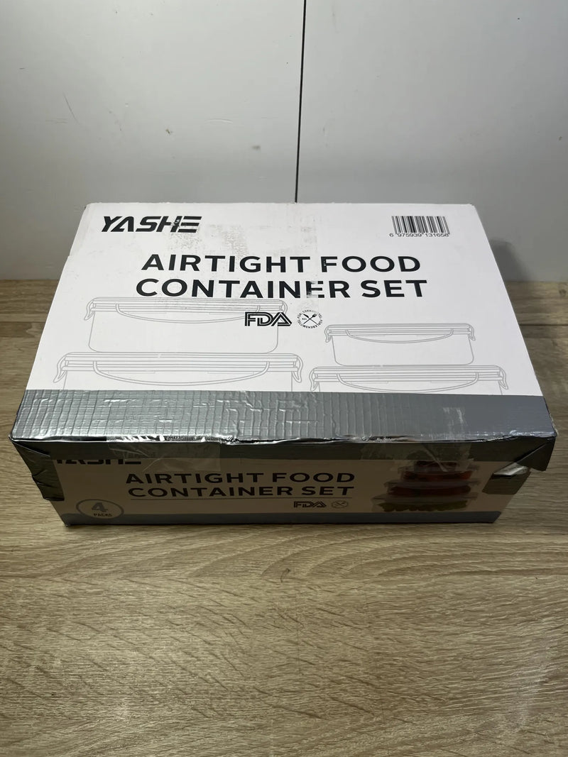 Envases para Alimentos 4 tapers YASHE