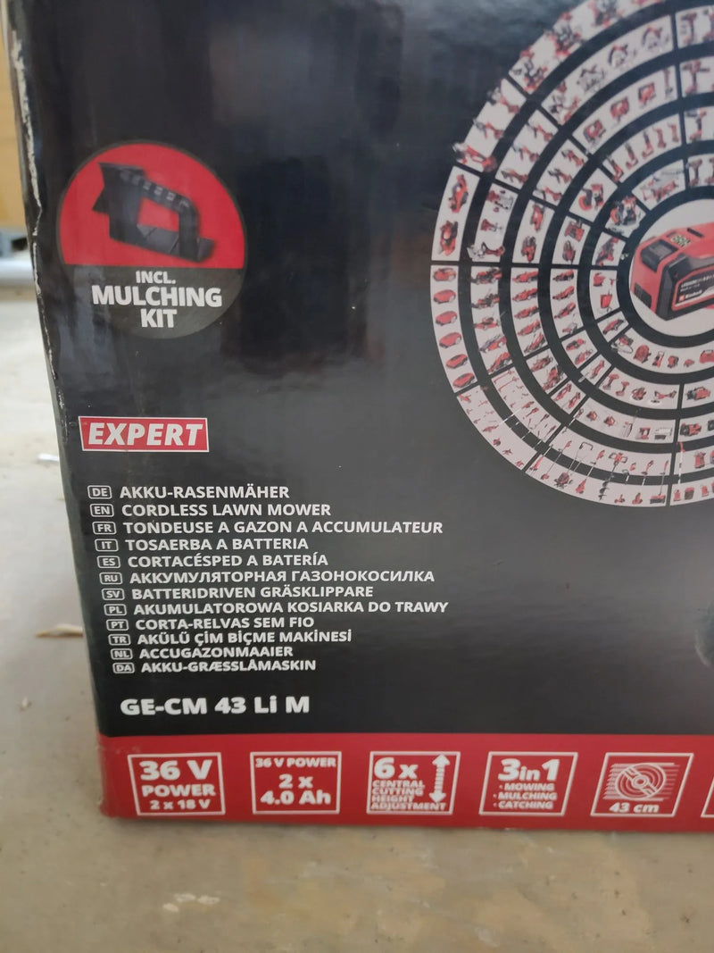 Cortacésped a batería - Einhell