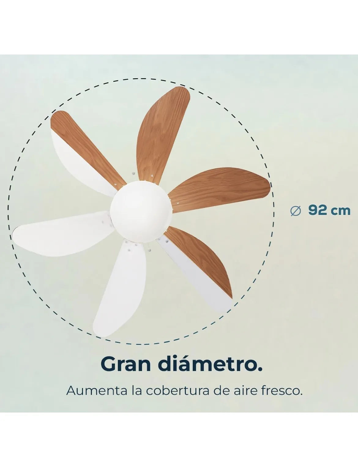 Ventilador de Techo con Luz EnergySilence Cecotec