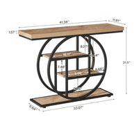Mesa consola de diseño industrial