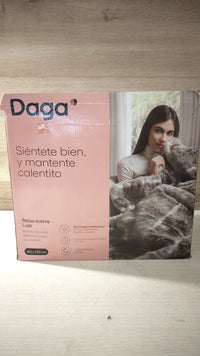 Manta térmica eléctrica de Sofá Relax Suave Lujo DAGA
