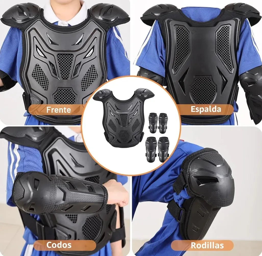 Armadura motociclista mejorada - Pellor
