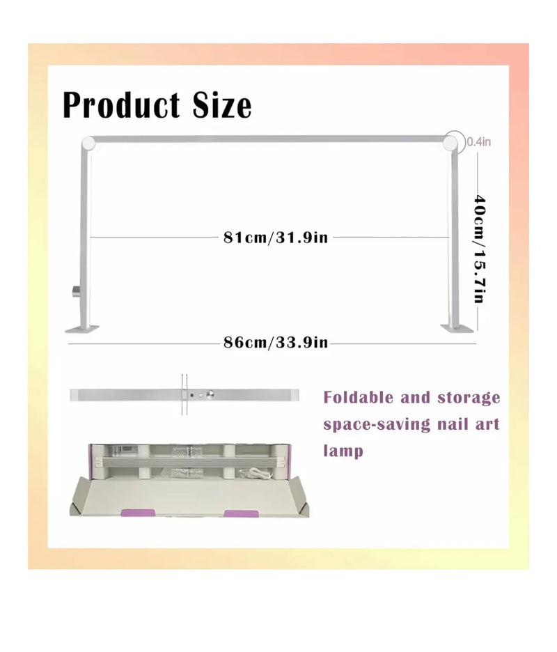 Lámpara LED Plegable
