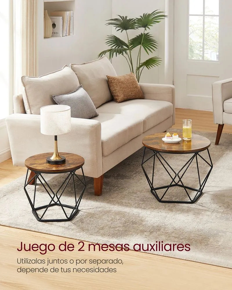 Juego de 2 mesas