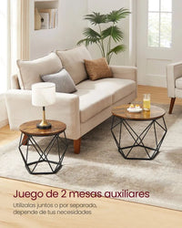 Juego de 2 mesas