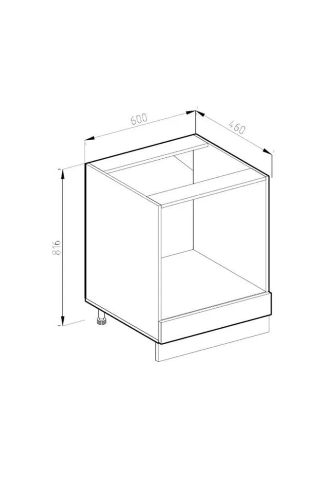 Armario para horno empotrado "R-Line", Antracita c