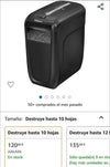 Trituradora de papel, corte en partículas Fellowe
