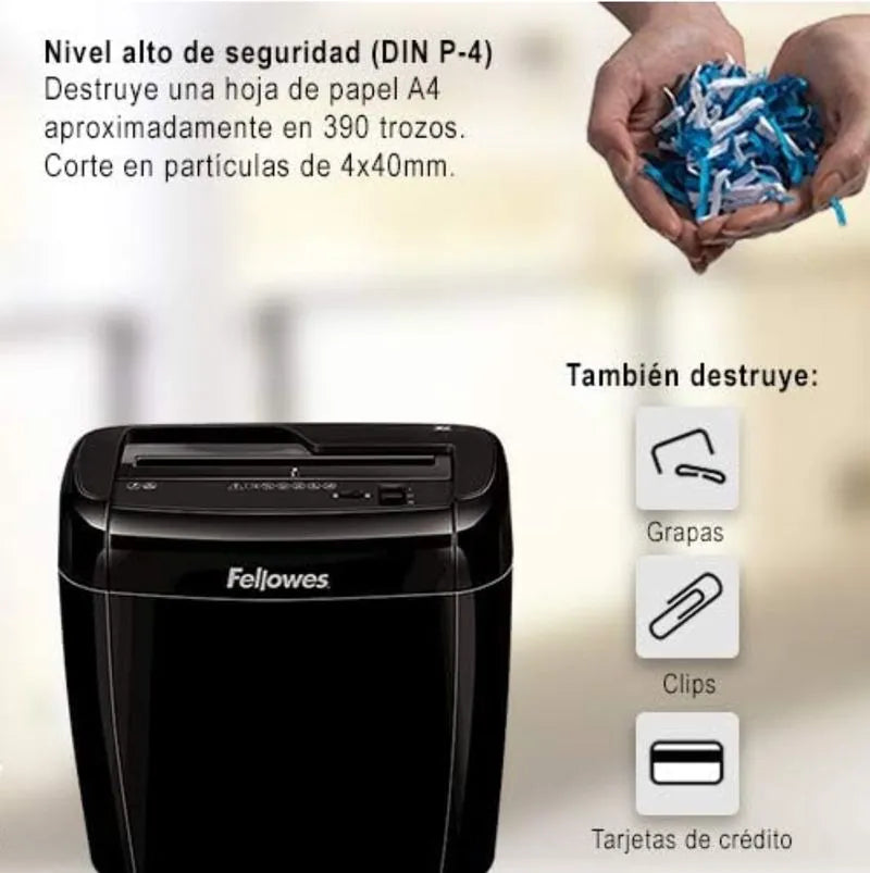 Destrucora trituradora de papel - Fellowes 36C
