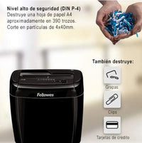 Destrucora trituradora de papel - Fellowes 36C