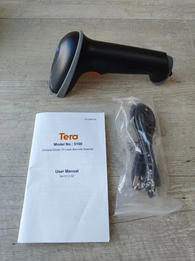 Lector de código de barras inalámbrico Tera