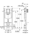 Cisterna empotrada para WC - Grohe
