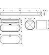 Set de accesorios para baño HANSGROHE