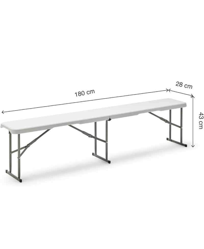Banco plegable 180cm - KG KITGARDEN