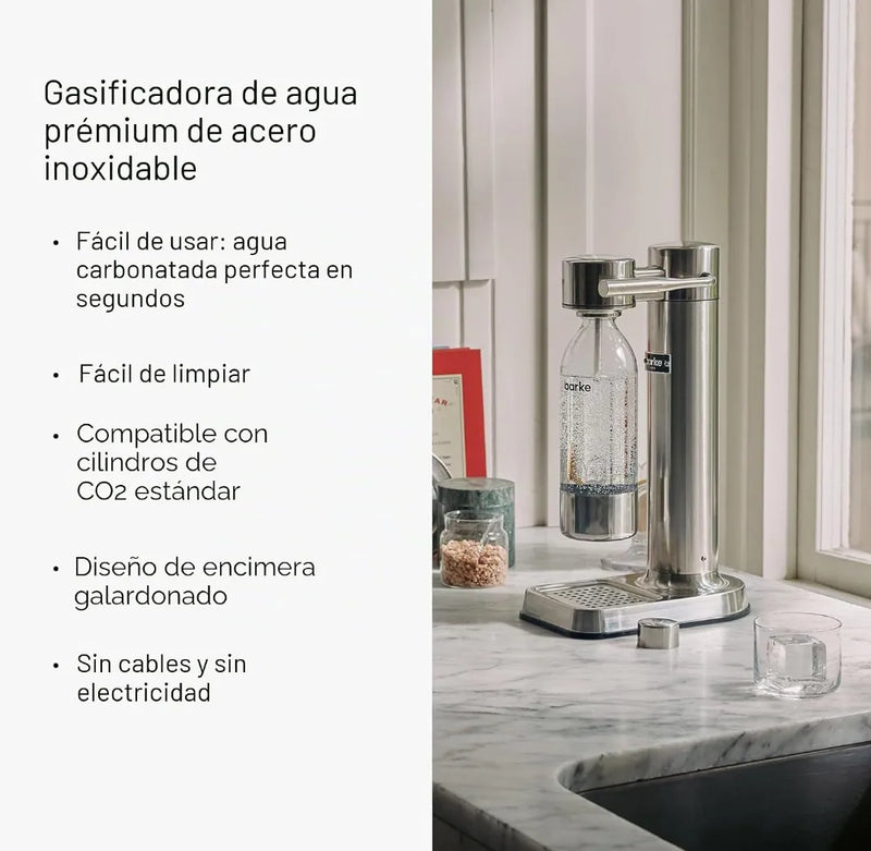 Máquina para hacer agua con gas - Aarke