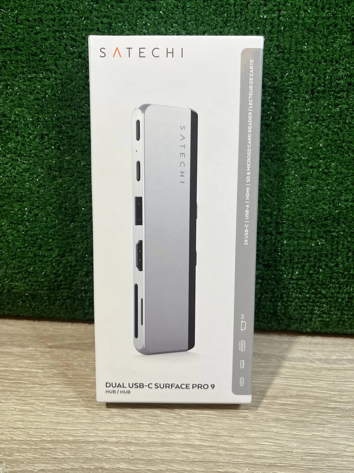HUB USB-C DOBLE PARA SURFACE PRO 9
