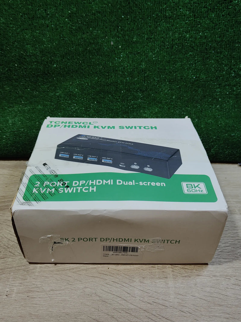 DisplayPort KVM Switch 4 Puertos TCNEWCL