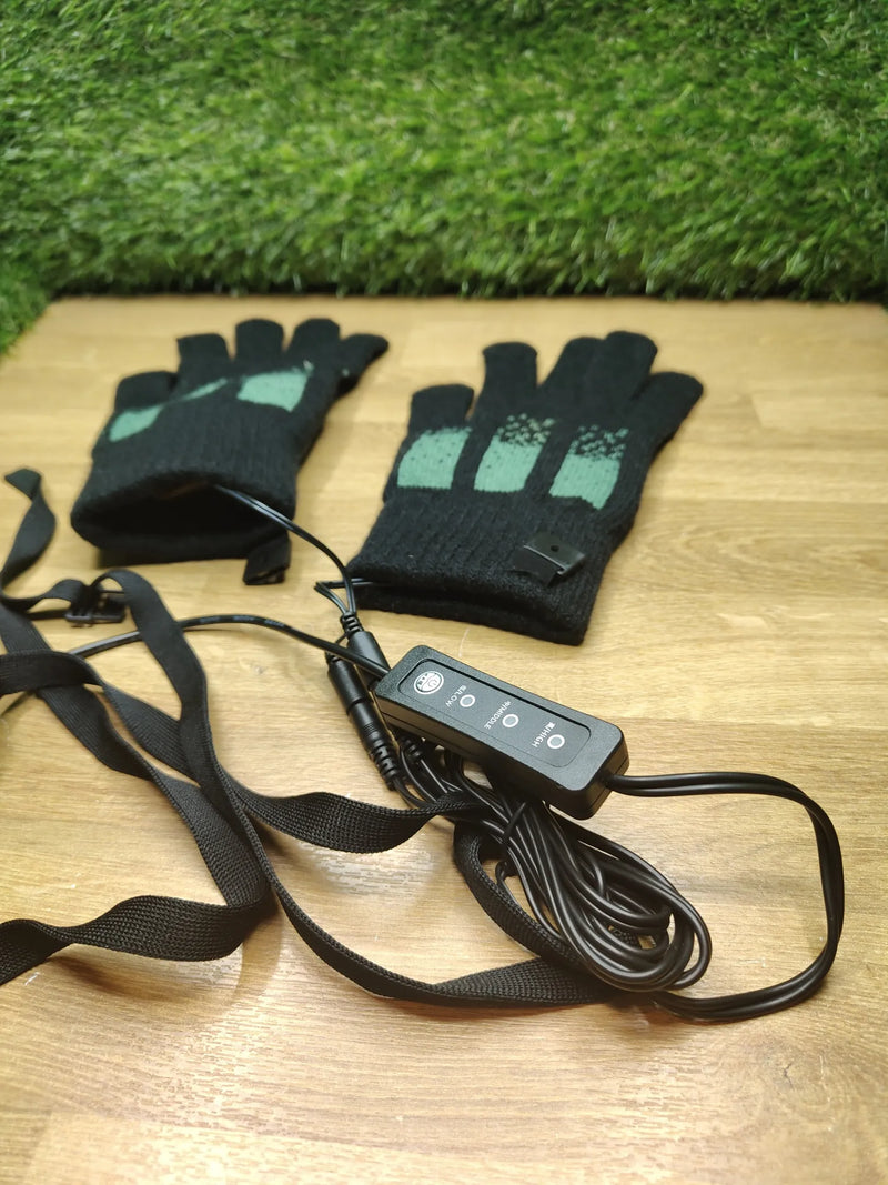 Guantes calefactables por USB