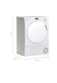 Secadora Condensación 8KG, Digital y Mandos