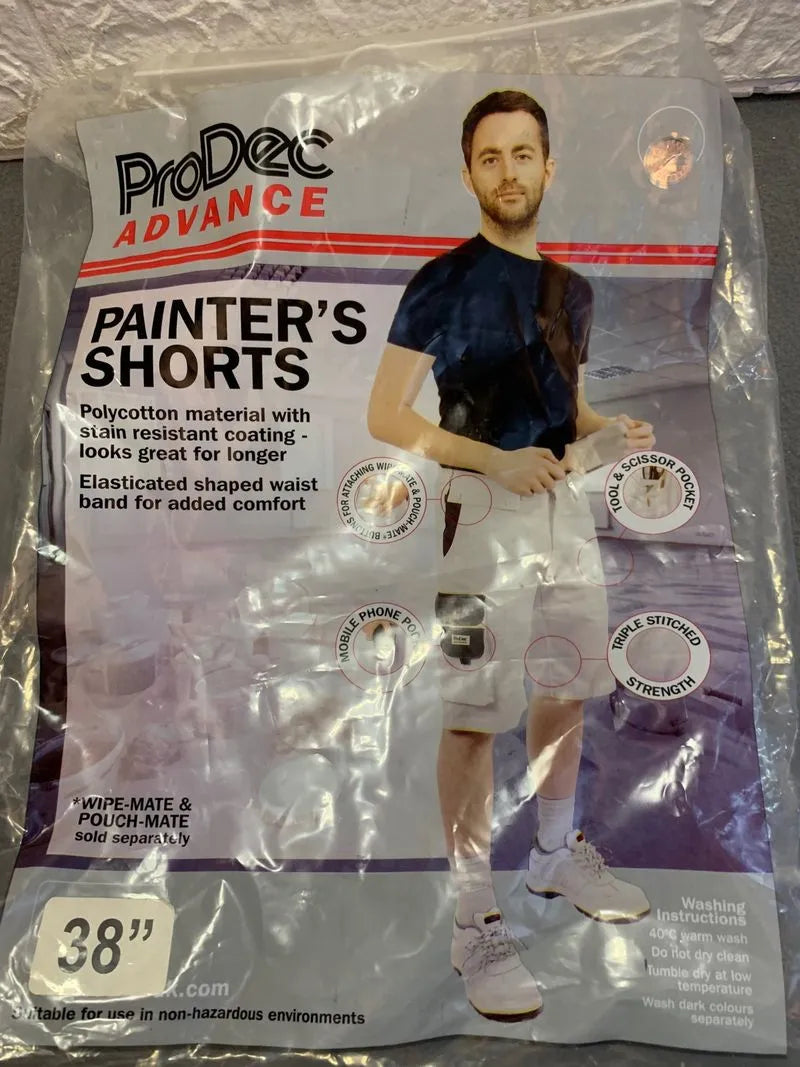 Pantalon corto de pintor