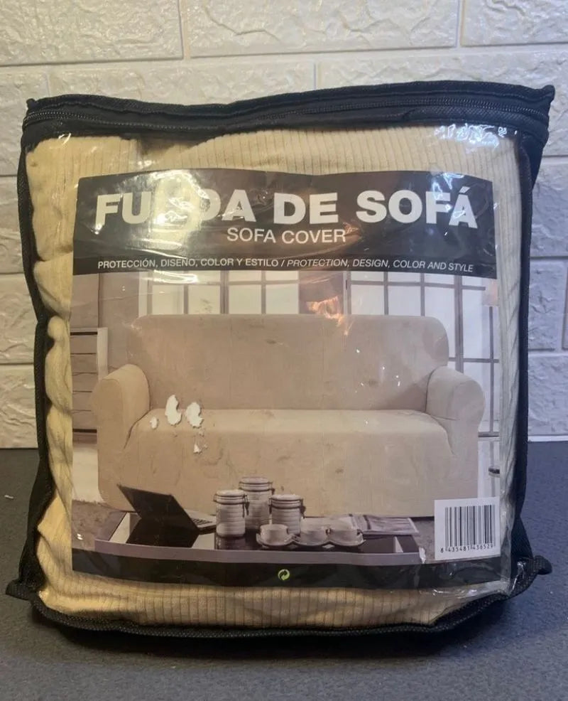 Eiffel Textile Funda de Sofa Elastica Lavable Lisa