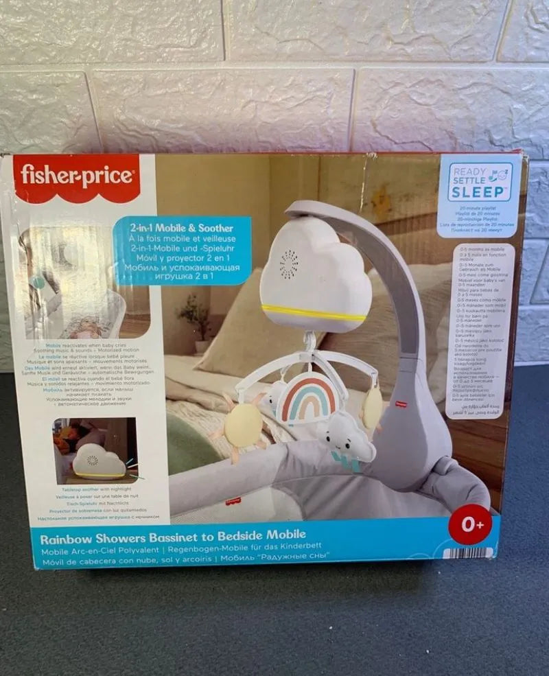Fisher-Price Móvil lluvia y arcoíris para cuna