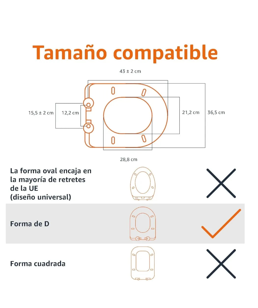 Tapa de váter - AmazonBasics