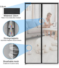 Mosquitera para puertas con cierre magnético - Berssen