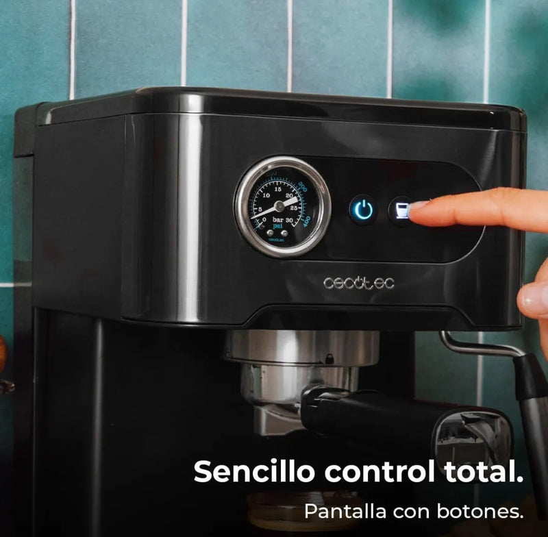 Cafetera express para café espresso - Cecotec