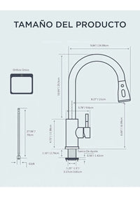 Grifo Cocina Extraible FORIOUS