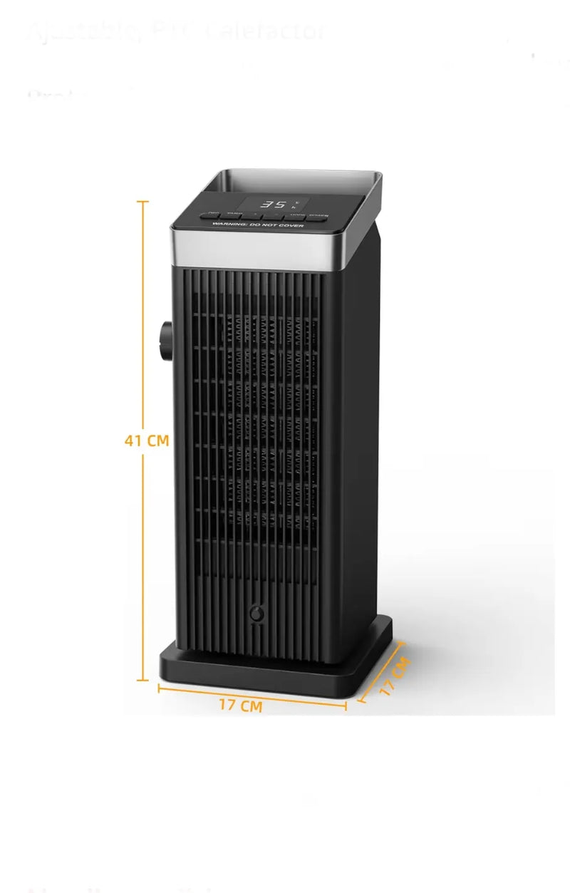Calefactor 2000W, ECO Termostato Ajustable