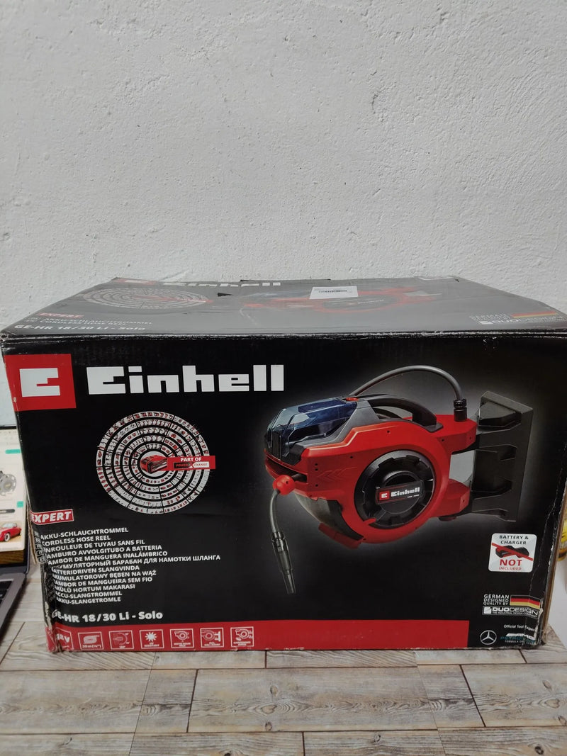Tambor de manguera con batería - Einhell