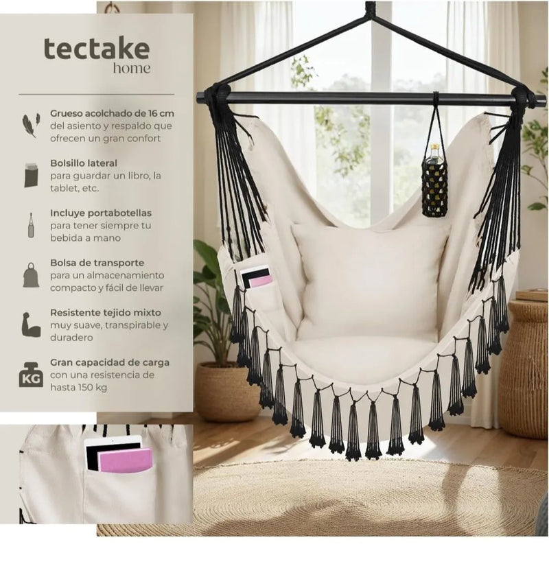 Silla Colgante Estilo Bohemio