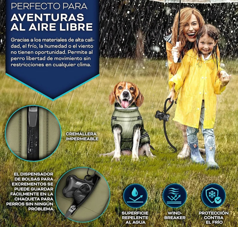 Chaqueta de invierno para perros talla L - Tresko