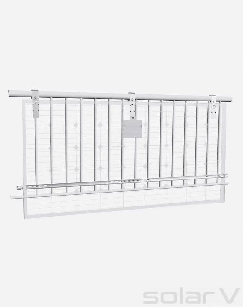 Soporte fotovoltaico de aluminio