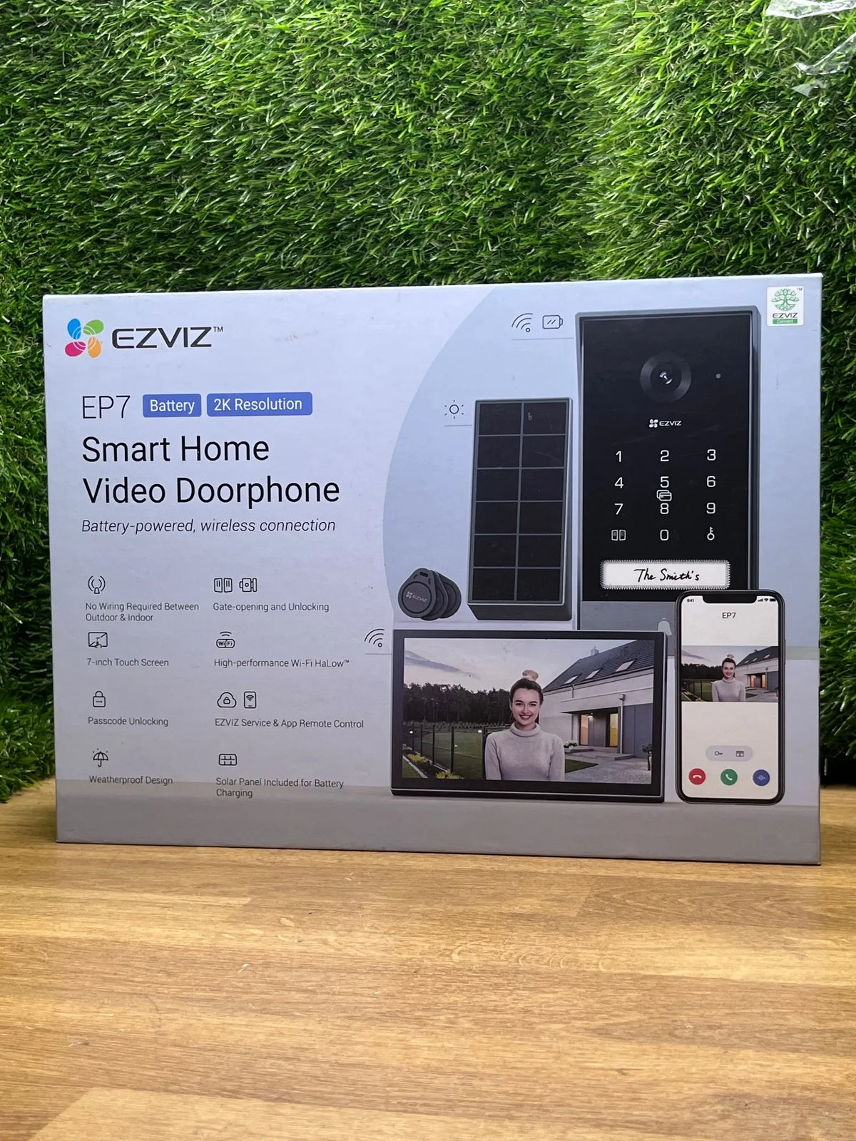 Videoportero Solar sin Cables 2K EP7 EZVIZ